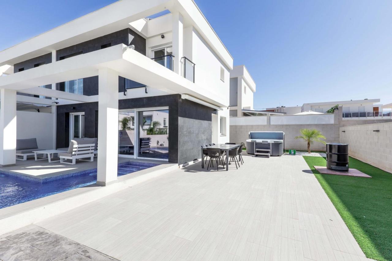 Casa Bos Dolpfin Wellness Luxury Entire Villa Pool & Jacuzzi Gran Alacant Near Beach Puerto Marino Екстериор снимка